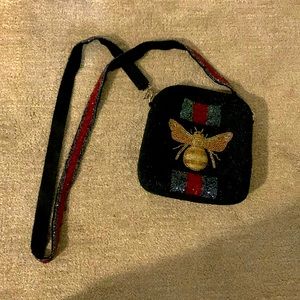 Used Moyna Beaded Square Purse